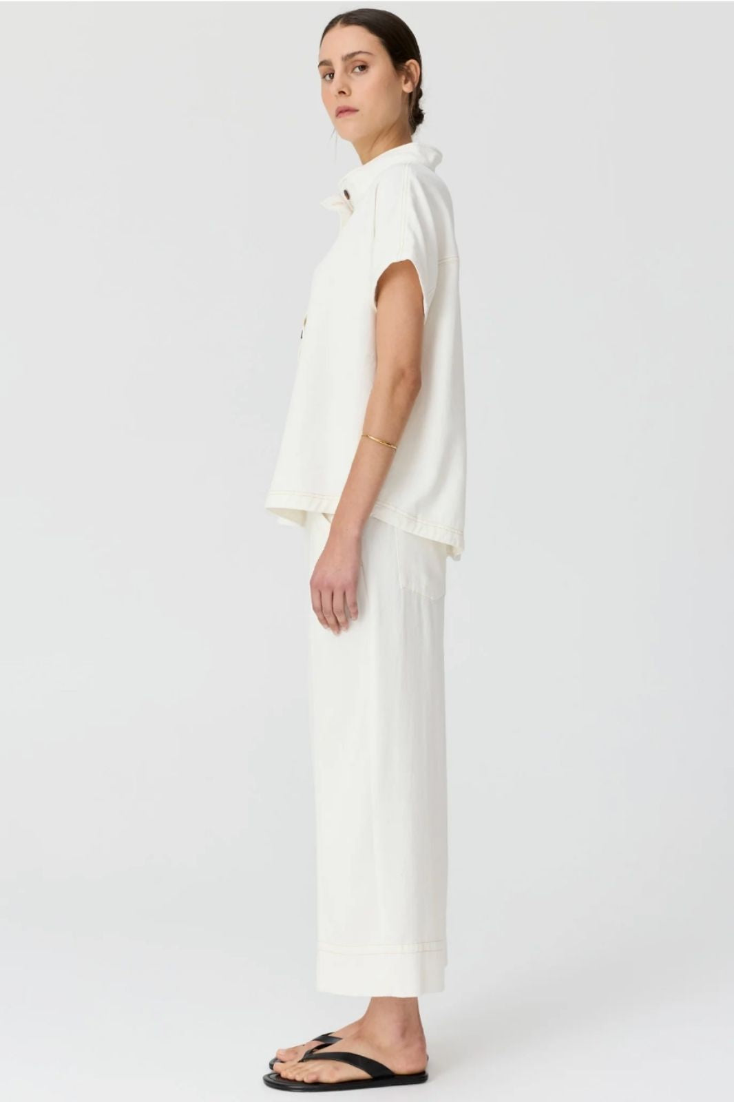 Anise Shirt | Chalk