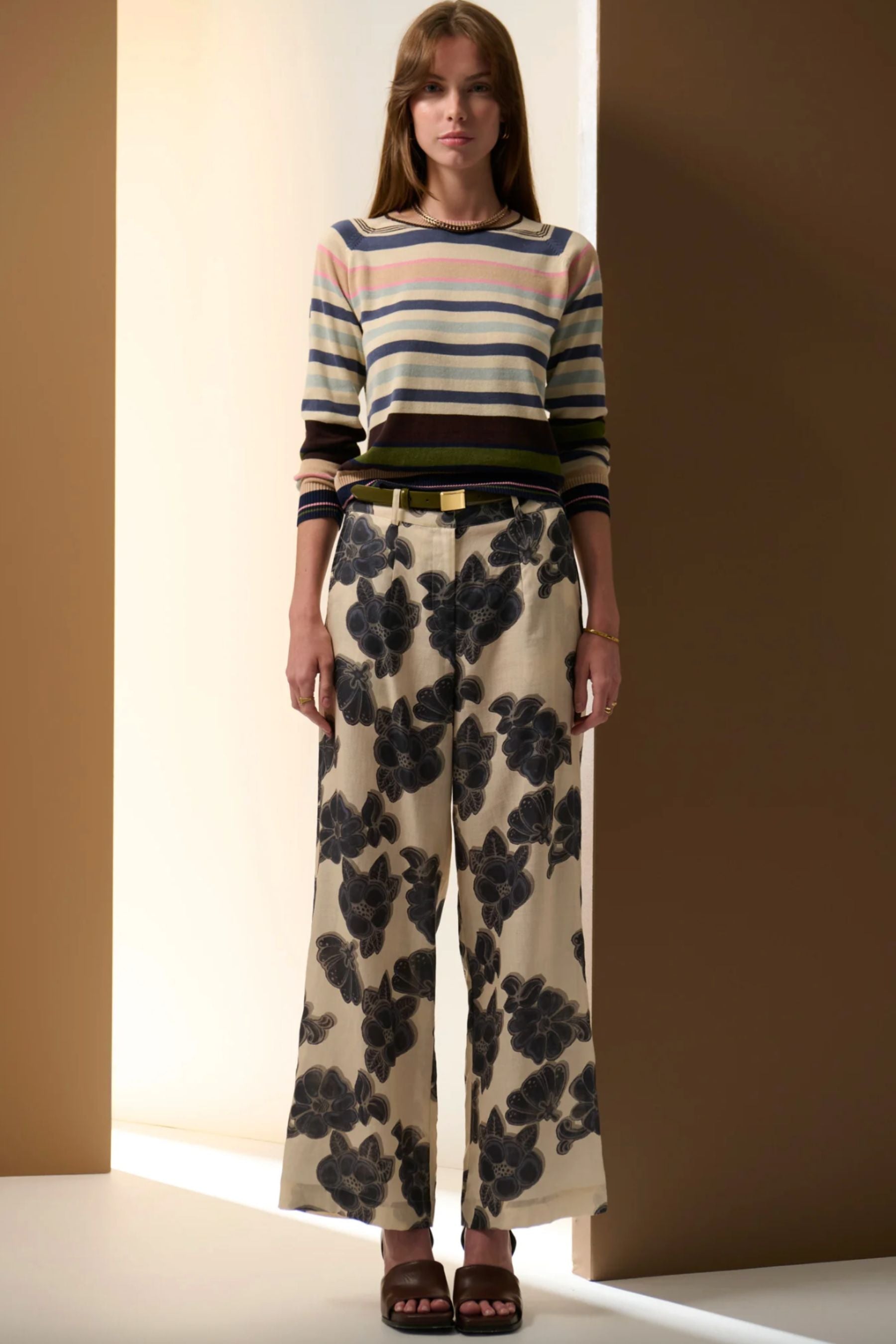 Sela Multi Knit | Blue Multi