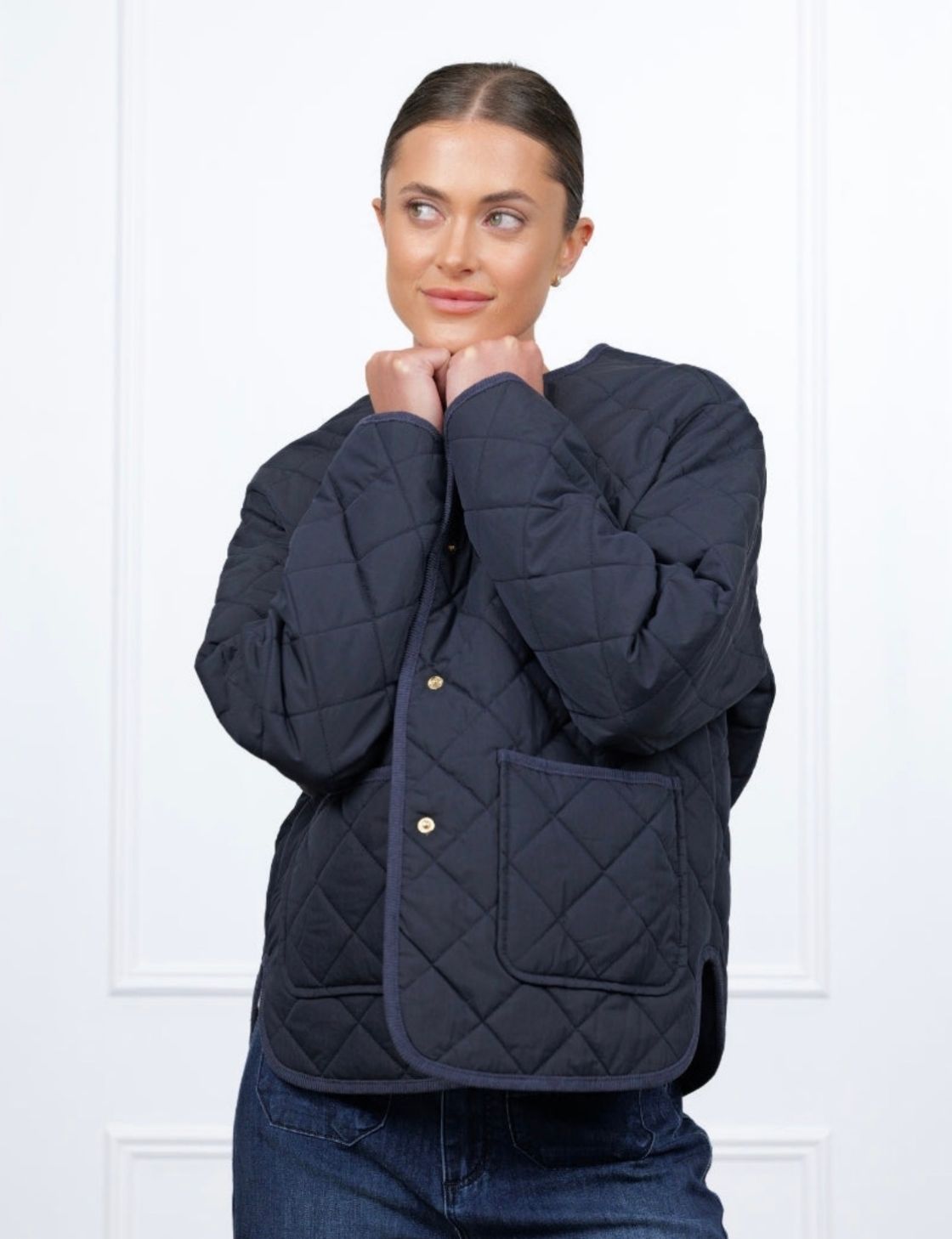 Judie Jacket | Navy