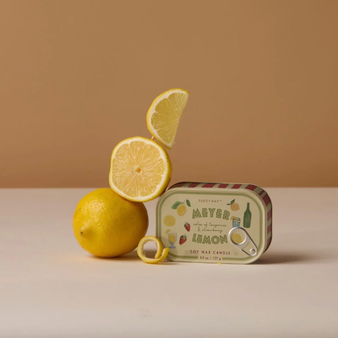 Bistro Lemon Printed Tin | Meyer Lemon