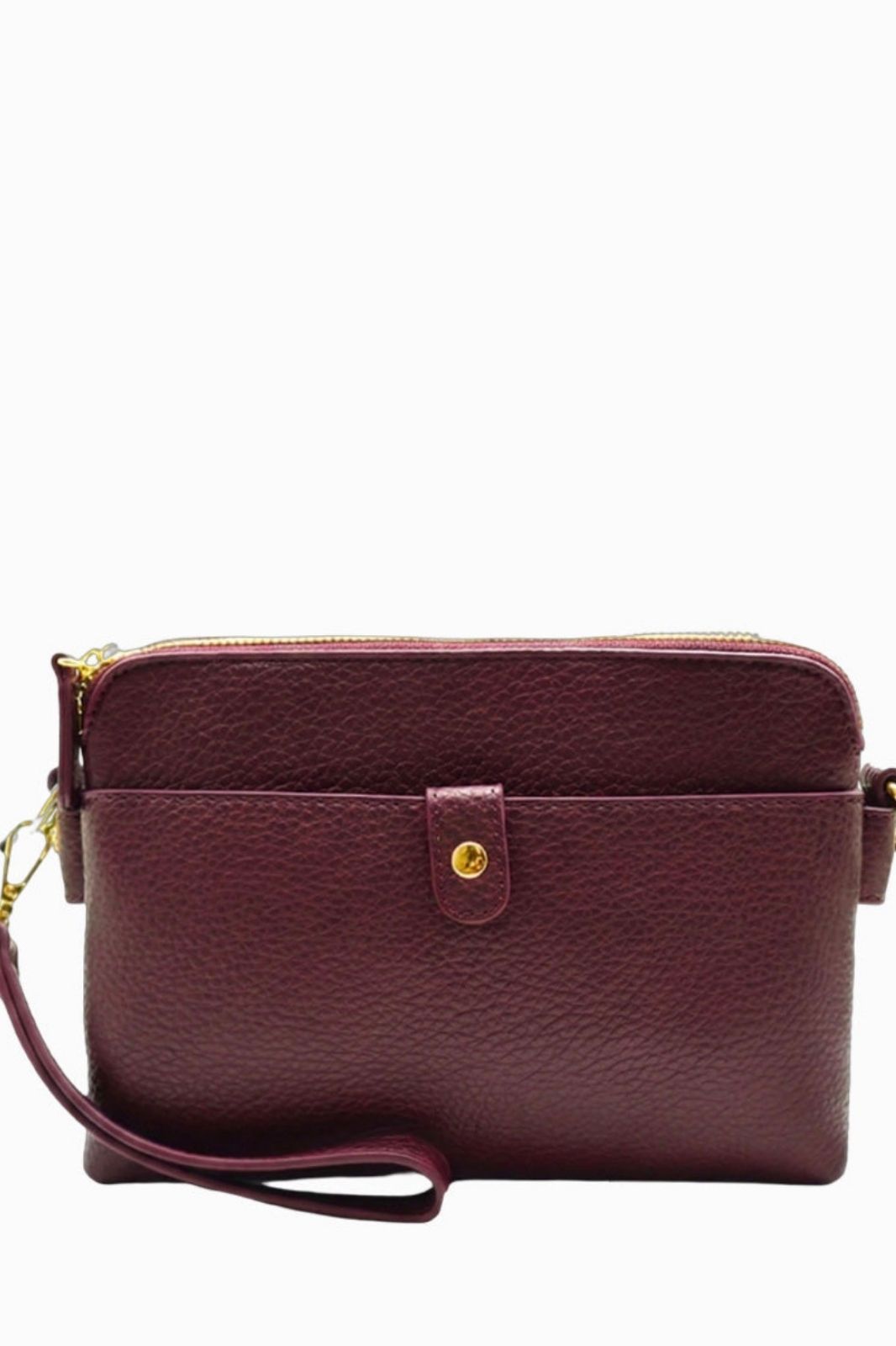 Margaret Cross Body Bag | Burgundy