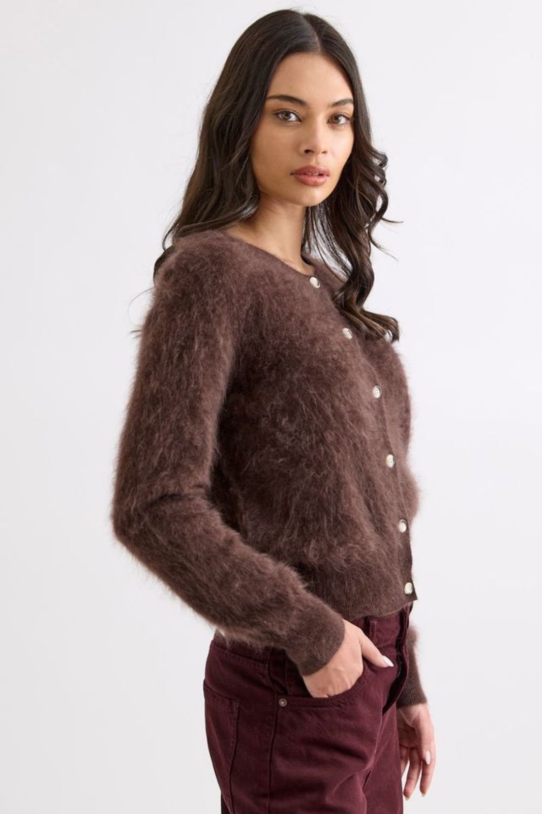 Sierra Cardi | Dark Chocolate