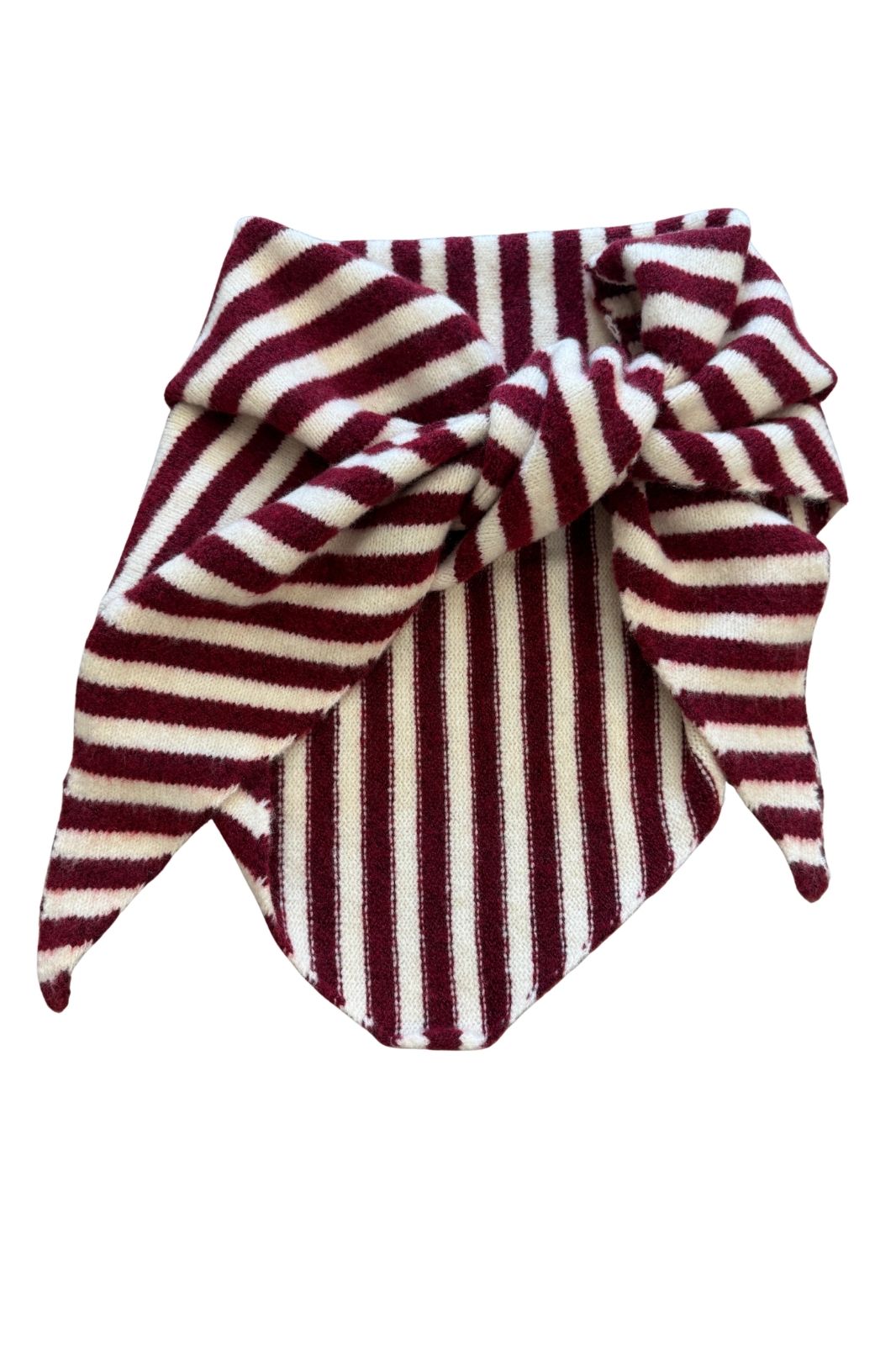 Large Triangle Neck Scarf | Cherry + Cream