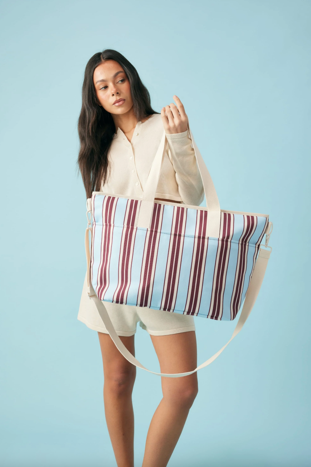 Cooler Base | Mulberry Stripe
