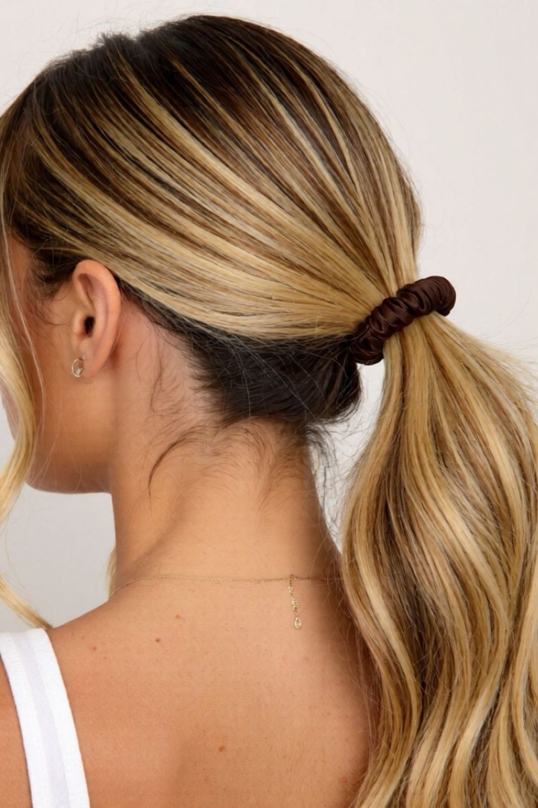 100% Silk Hair Scrunchie | Various Colours