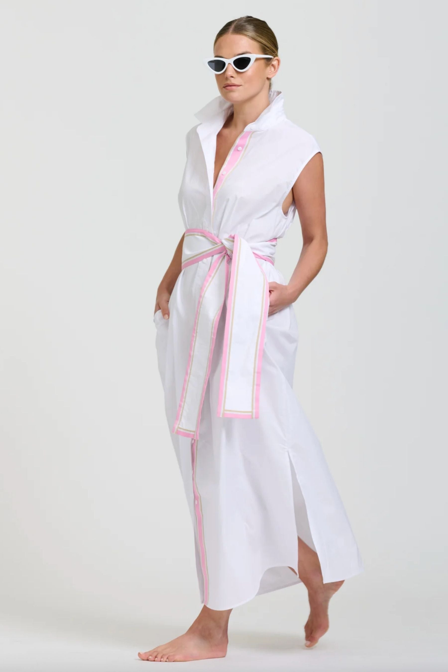 The Sabine Dress | White