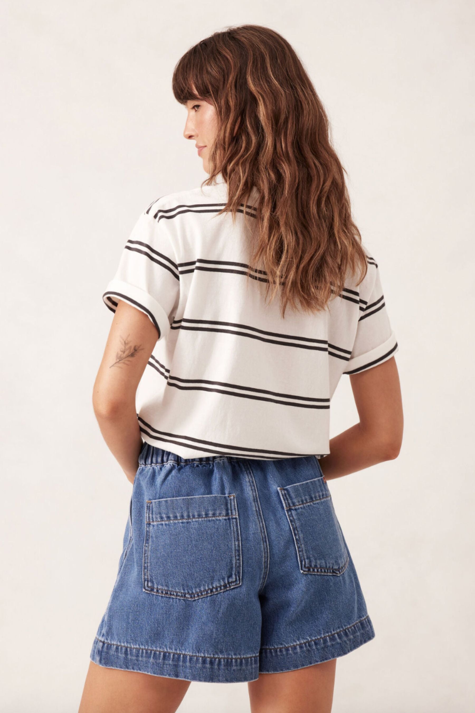 Darcy Relaxed Everyday Short | Washed Indigo