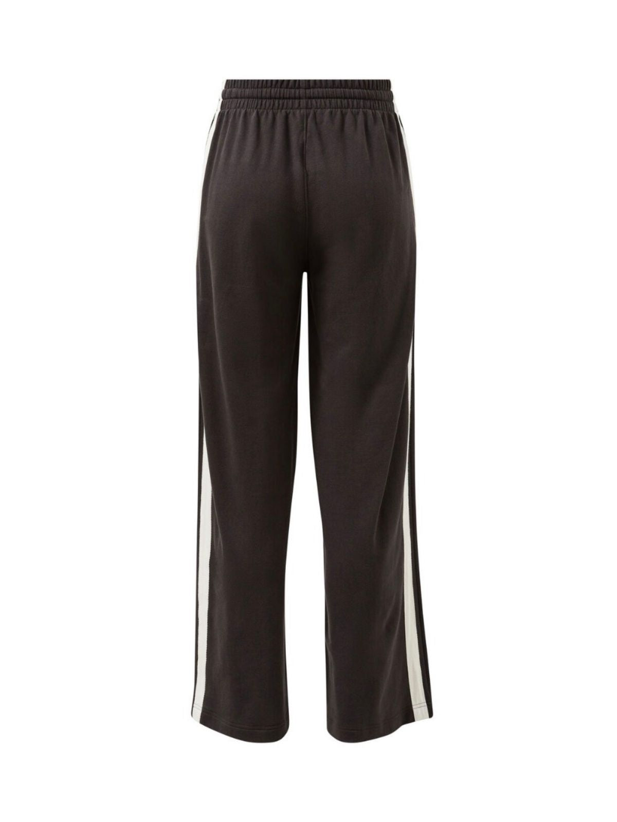 Gigi Wide Leg Terry Pant | Phantom Side Stripe