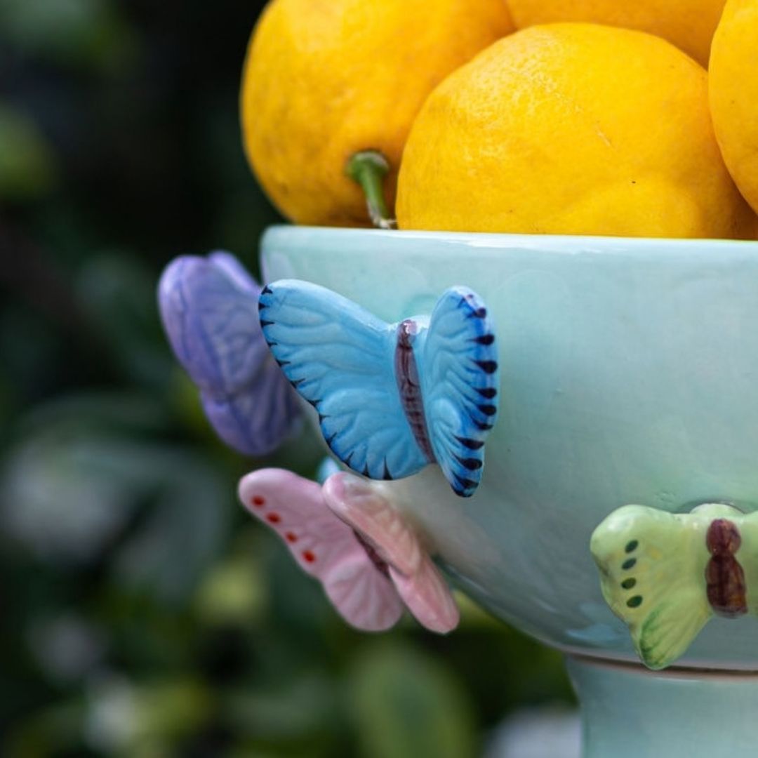 Blue Butterfly Bowl