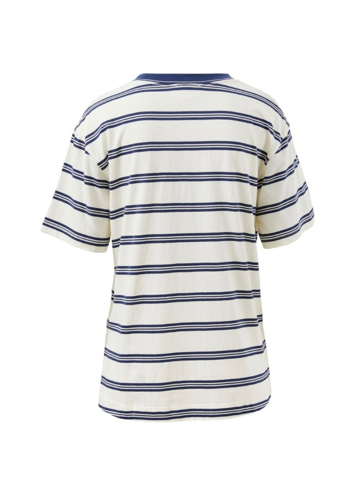 Stevie Slouchy Tee | Milk Heritage Navy Stripe