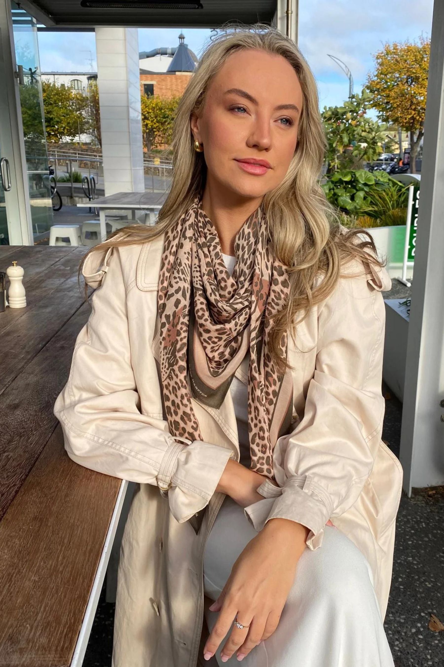 The Nixon Cashmere Modal Scarf