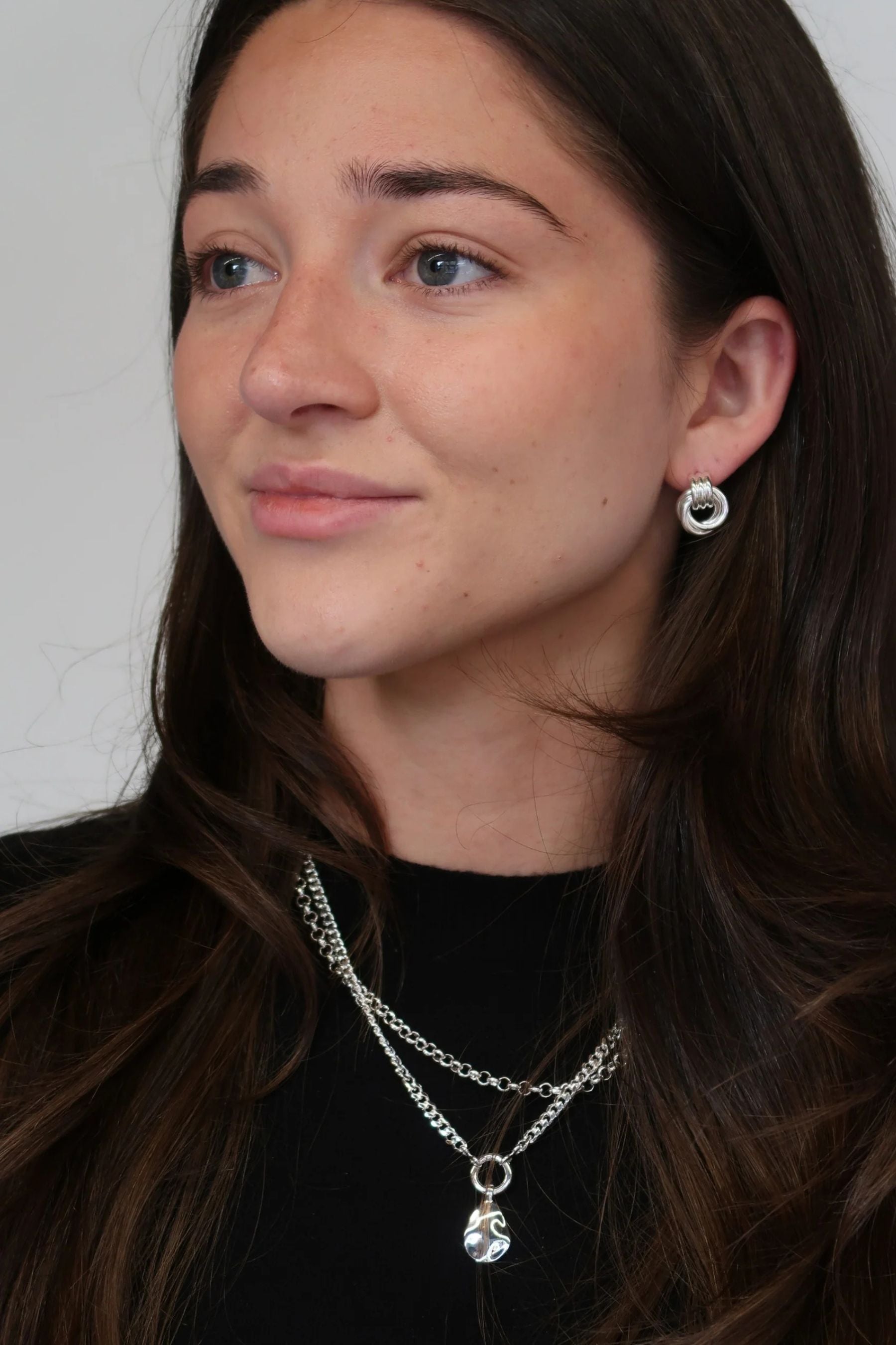 Poppy Earring | Silver