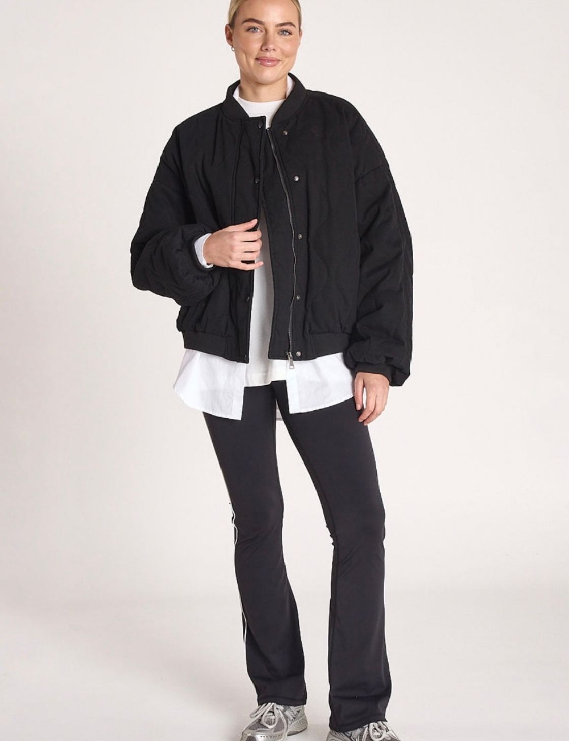 Asher Quilted Jacket | Black