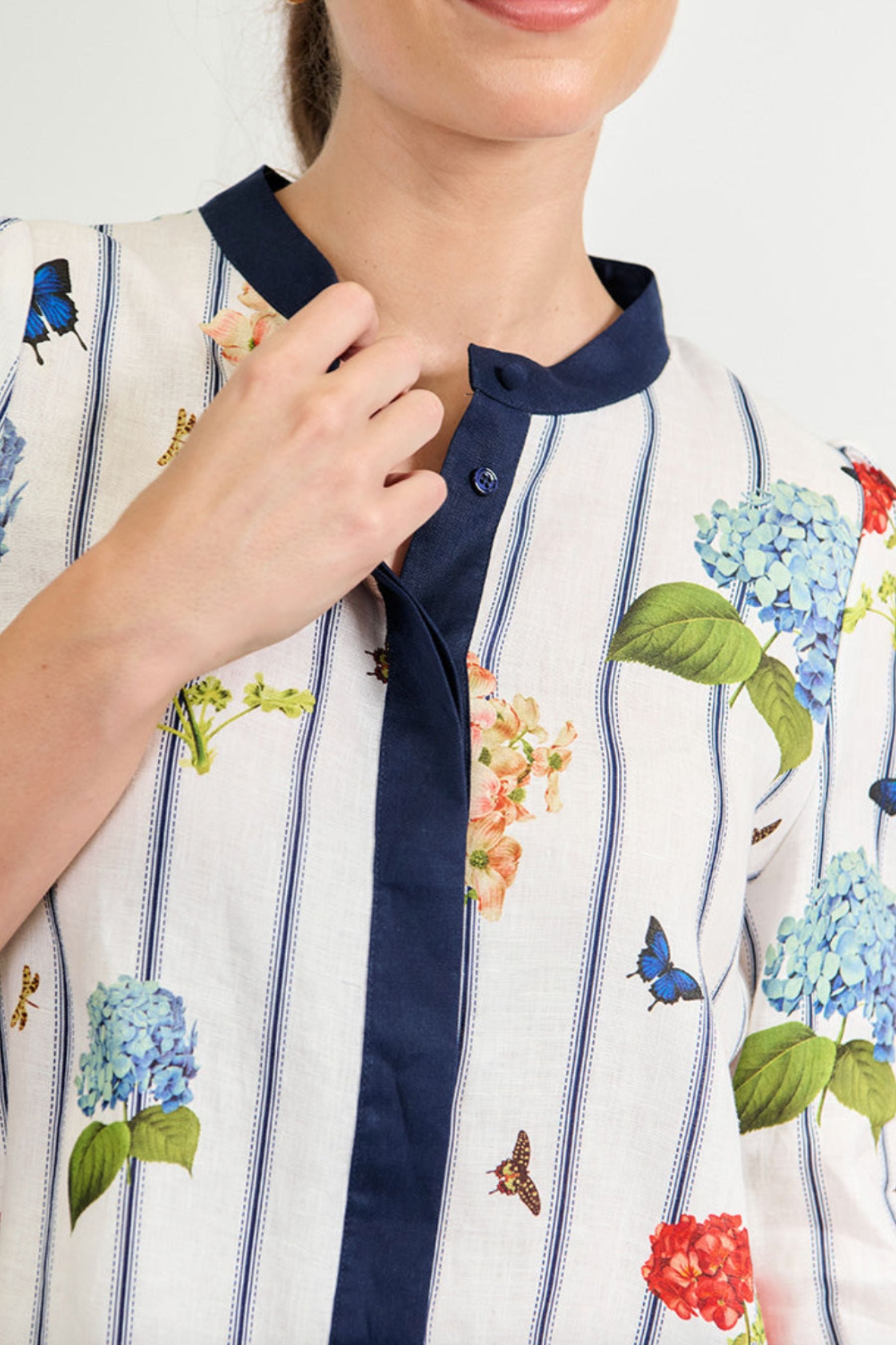 Jardinaire Linen Shirt