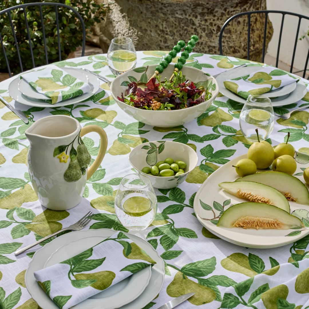 Bauble Salad Server Set | Green