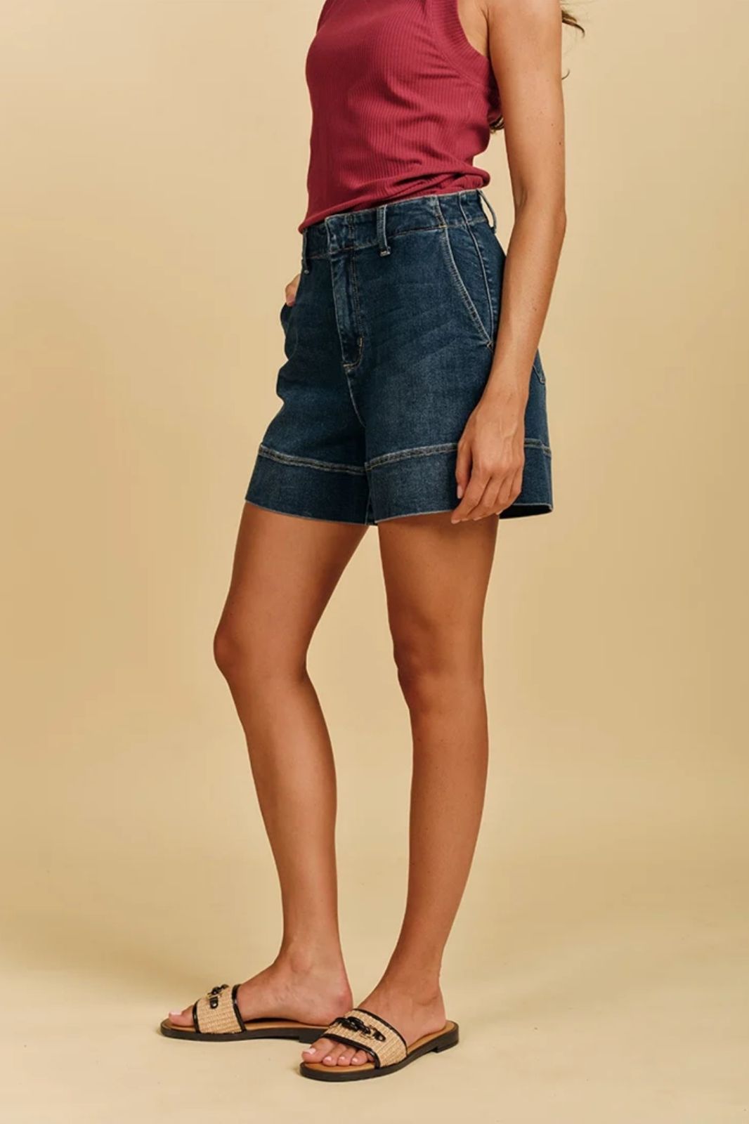 Daisy Denim Short | Indigo