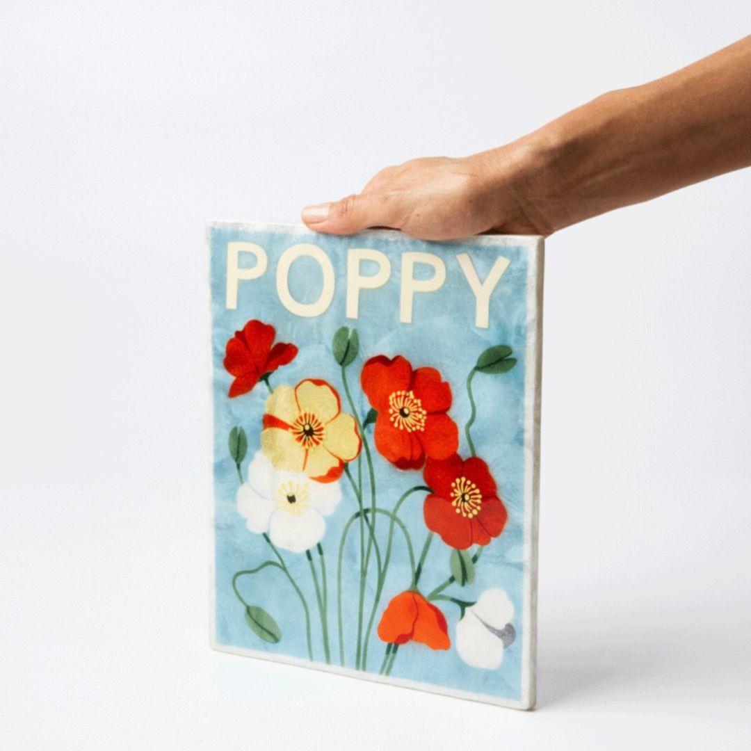 Market Wall Art | Poppy