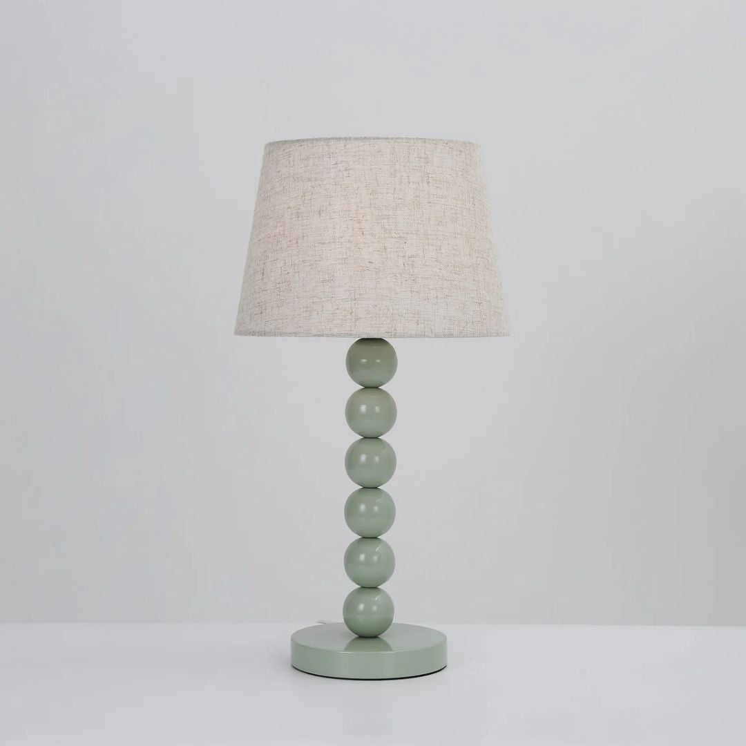 Pearl Ball Table Lamp | Sage