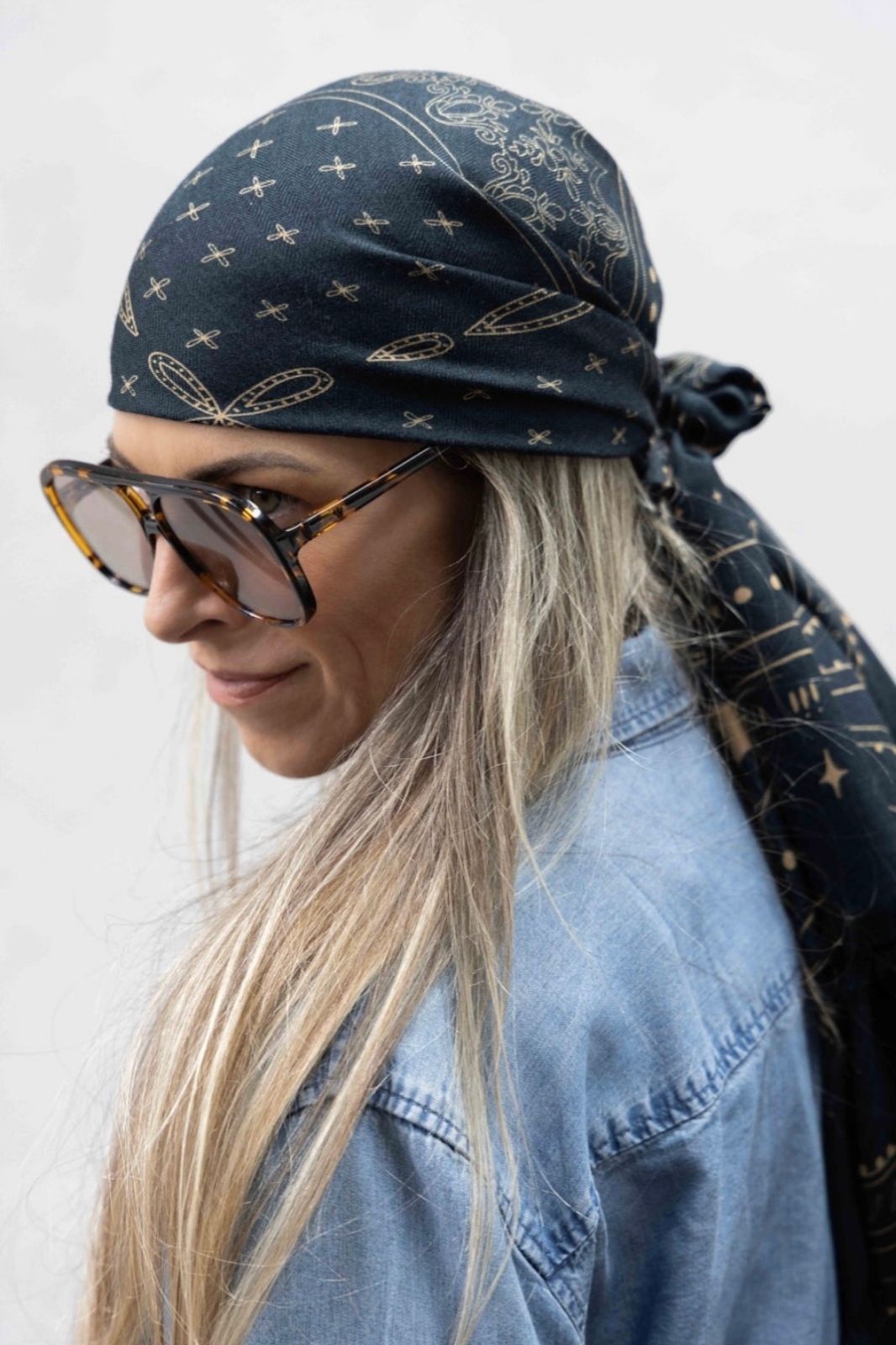 Ellie Compton x DH The Quin Wool Silk Scarf