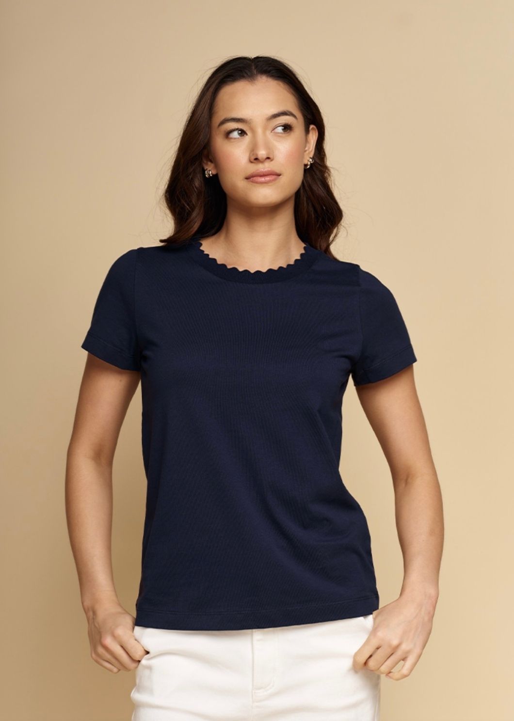 Lexi Tee | Navy