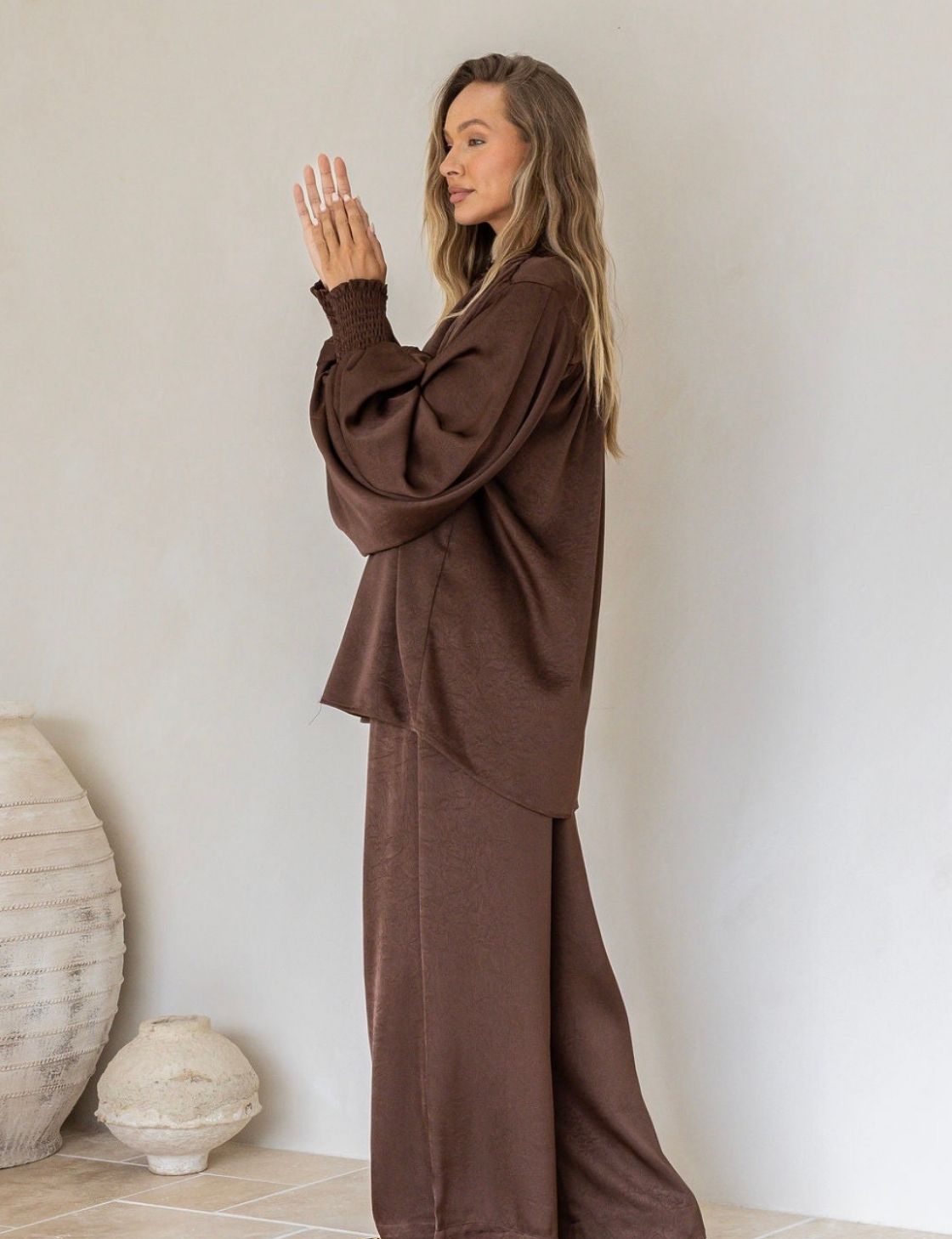 Portofino Luxe Dreams Shirt | Chocolate