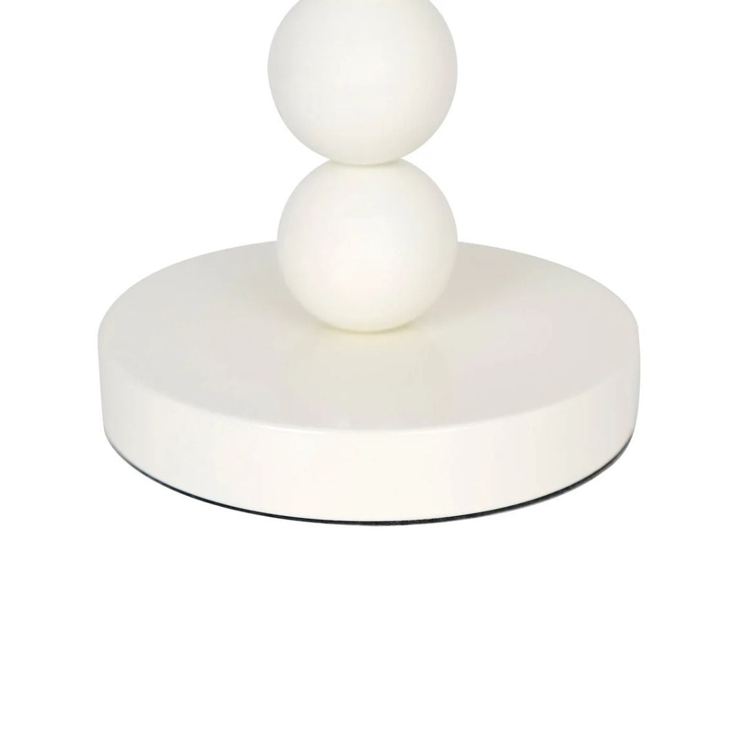 Pearl Ball Table Lamp | Whisper White