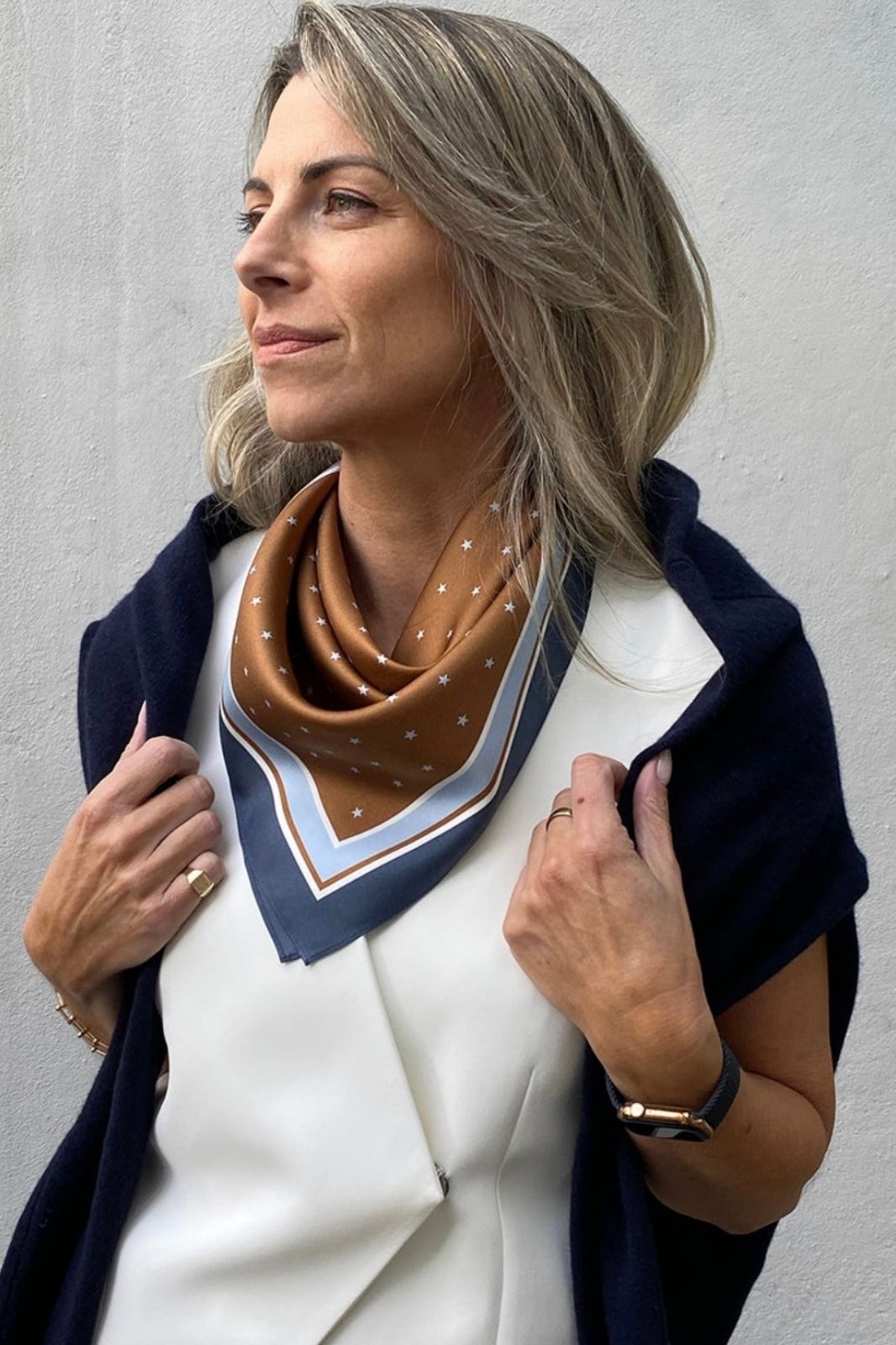 The Borey Silk Petite Scarf