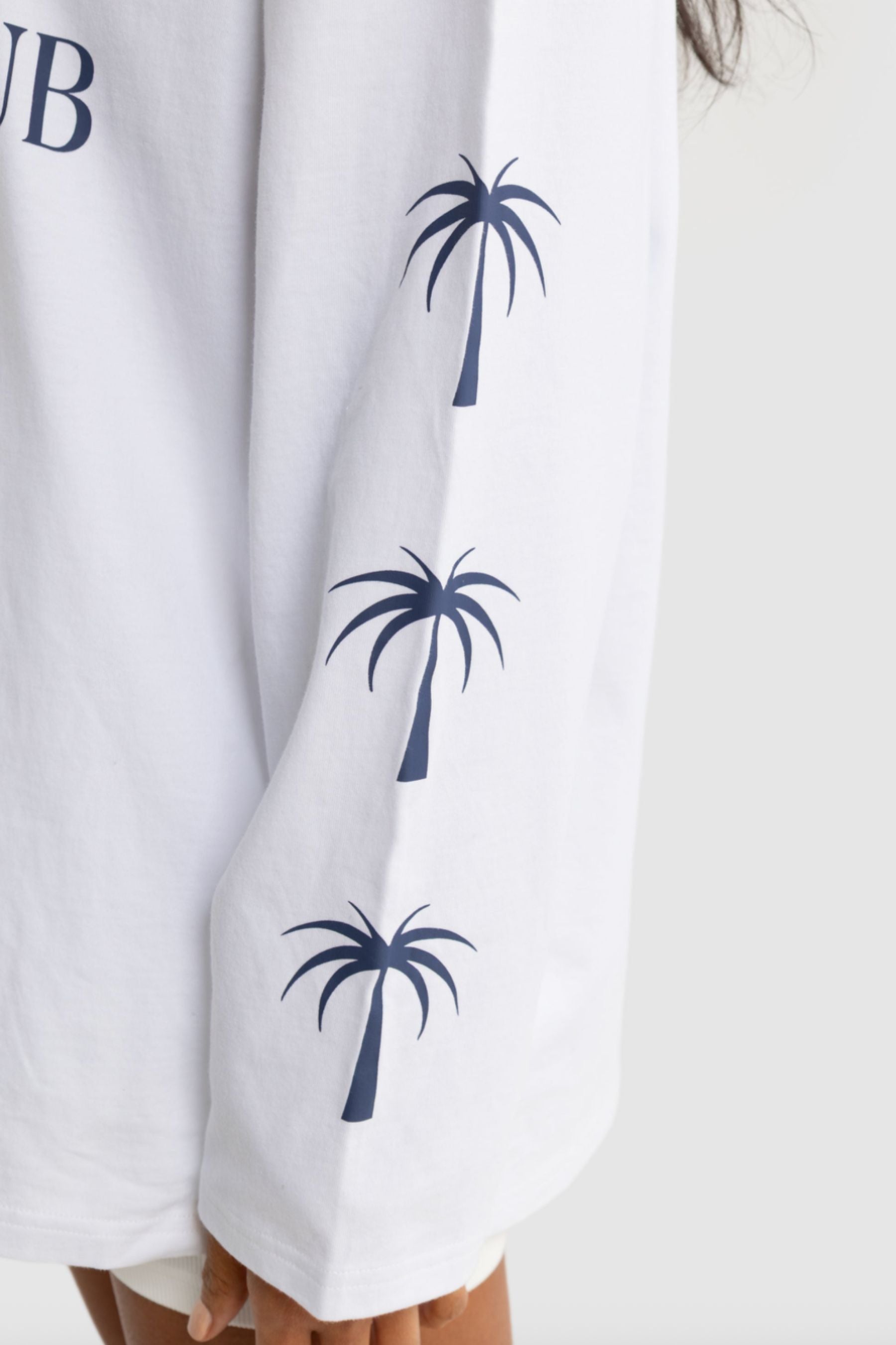 Resort Graphic L/S TEE | White