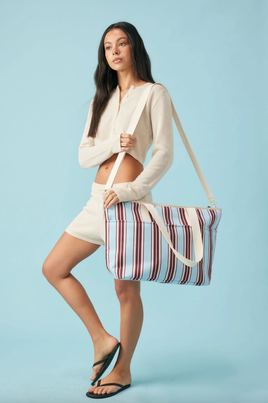 Cooler Base | Mulberry Stripe