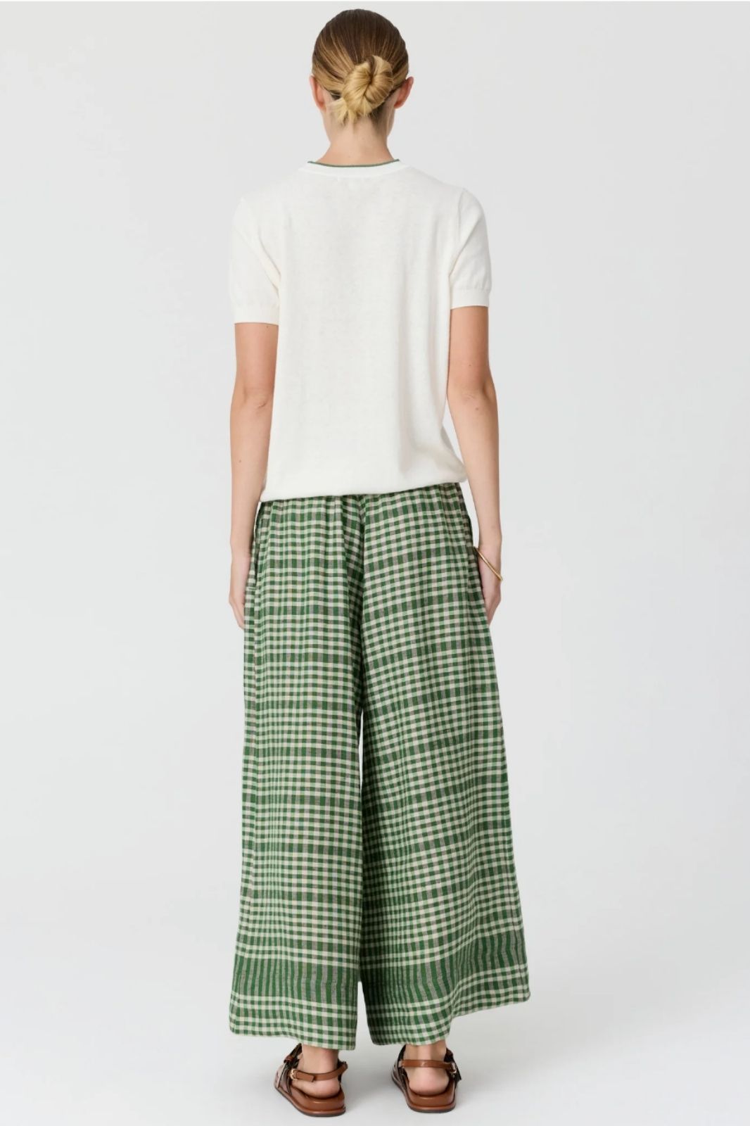 Dillon Tee With Tipping | Chalk/Fern