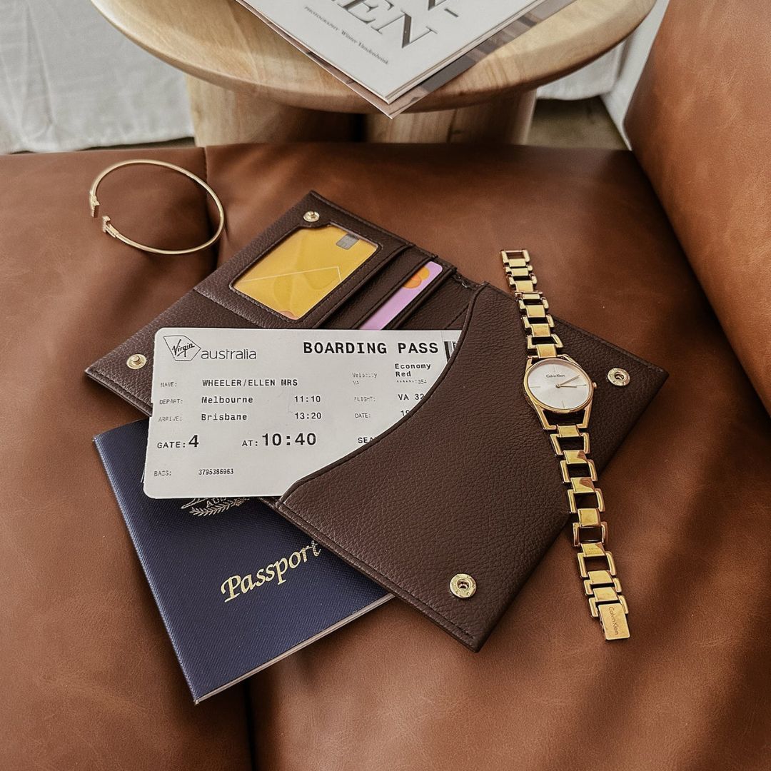 Passport Holder | Chocolate