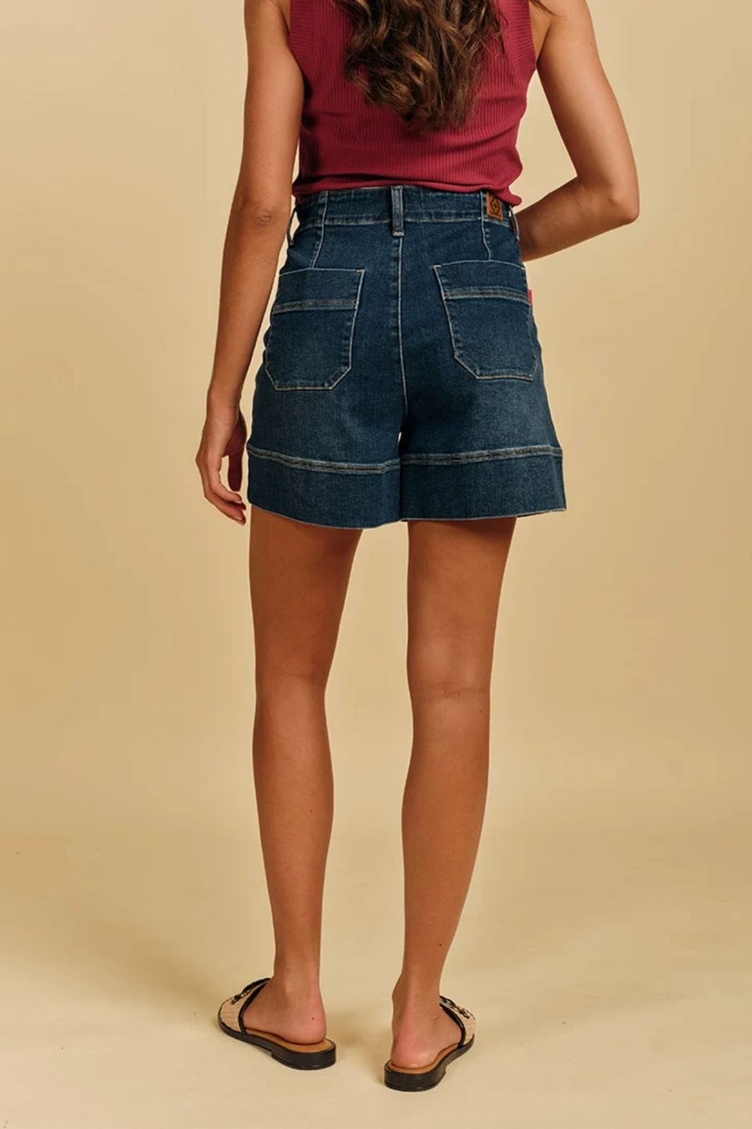 Daisy Denim Short | Indigo