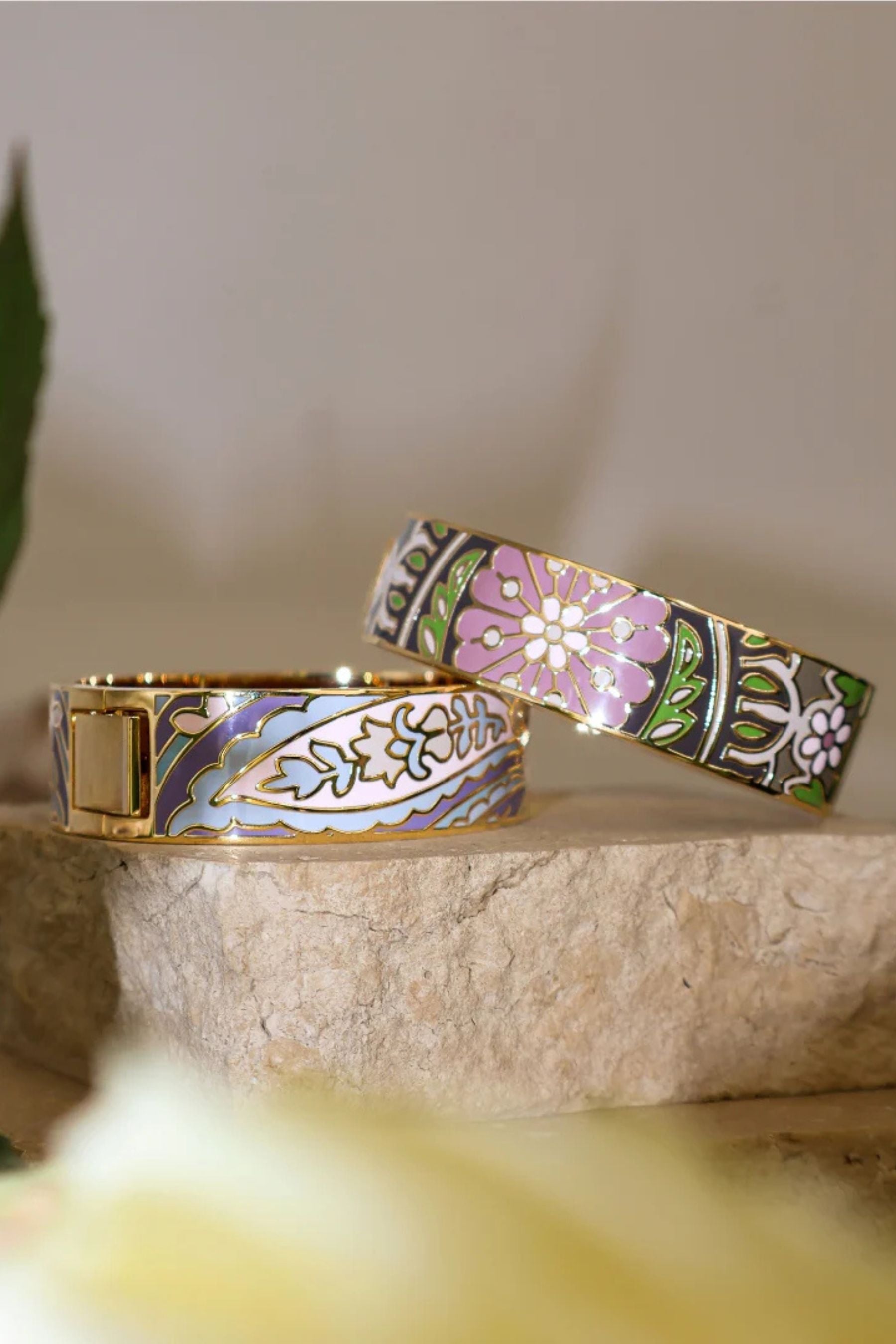 Enamel Cuff | Blue Tones