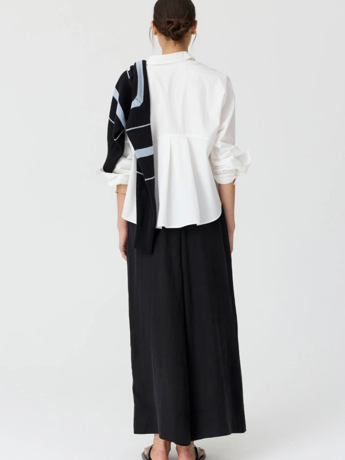 Elina 2 Way Shirt | White