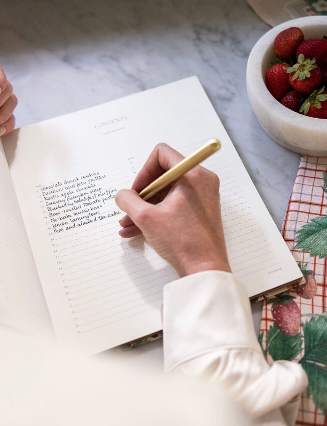 Heirloom Recipe Book | Strawberries