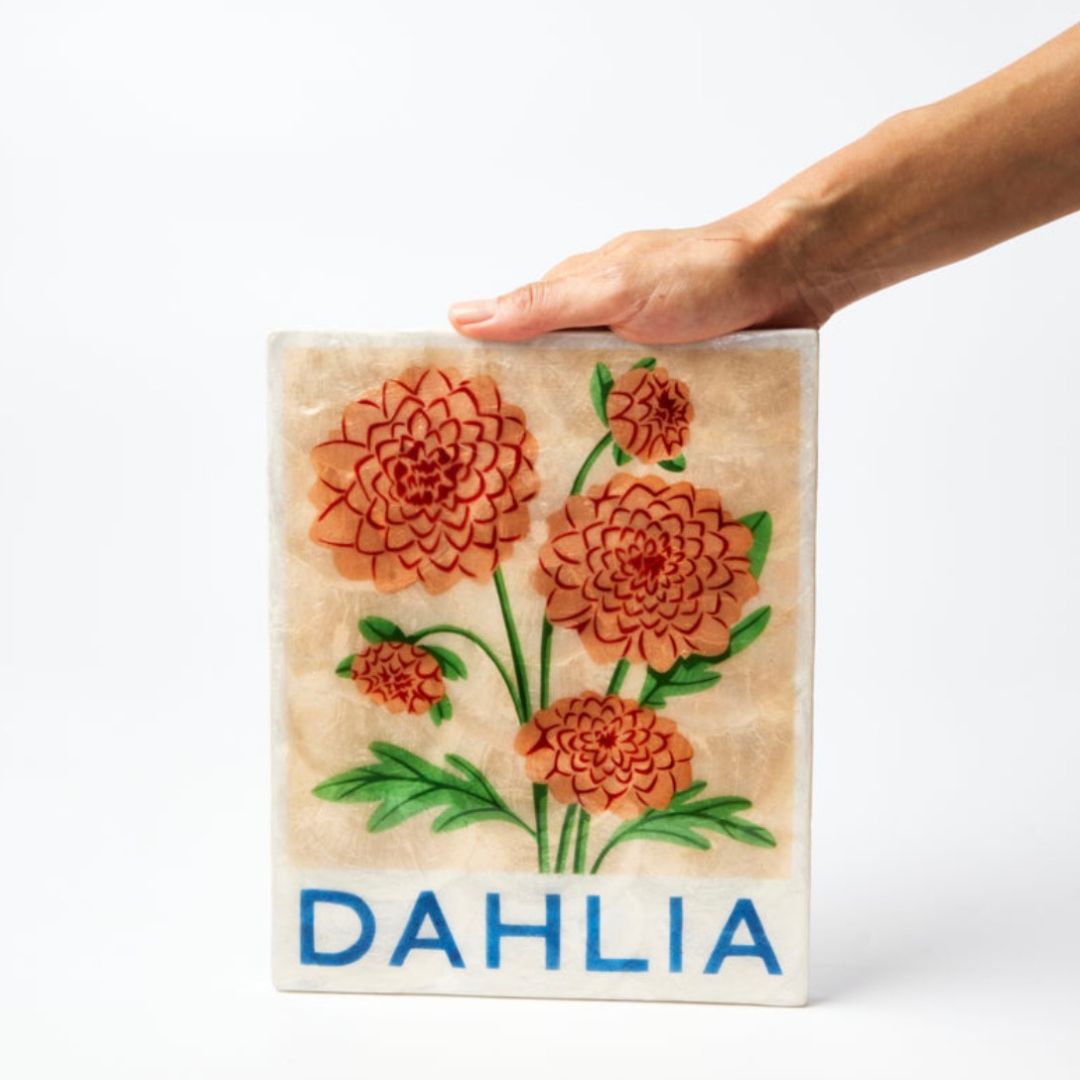 Market Wall Art | Dahlia