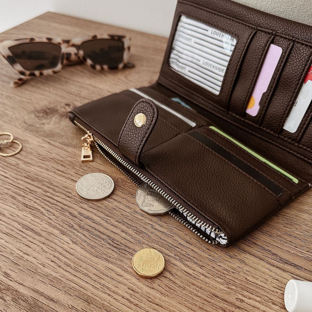 Stella Wallet | Chocolate