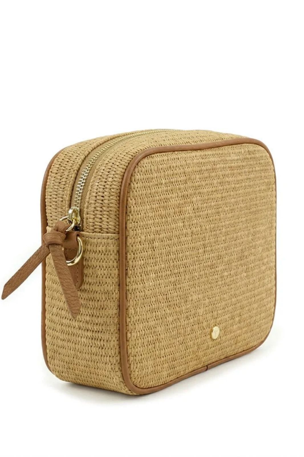 Leah Palma Stud Cross Body Bag | Tan