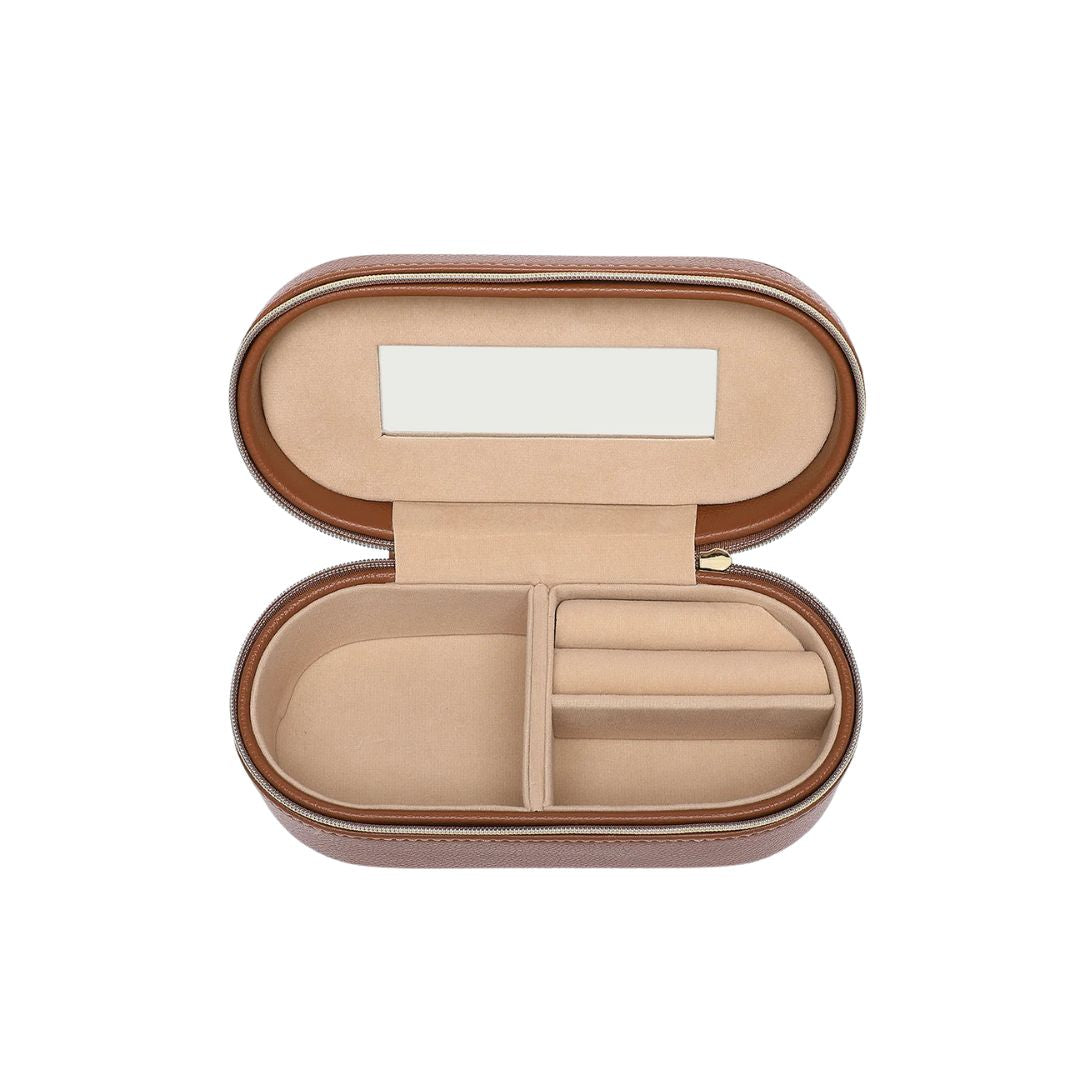 Charlee Jewellery Box | Tan