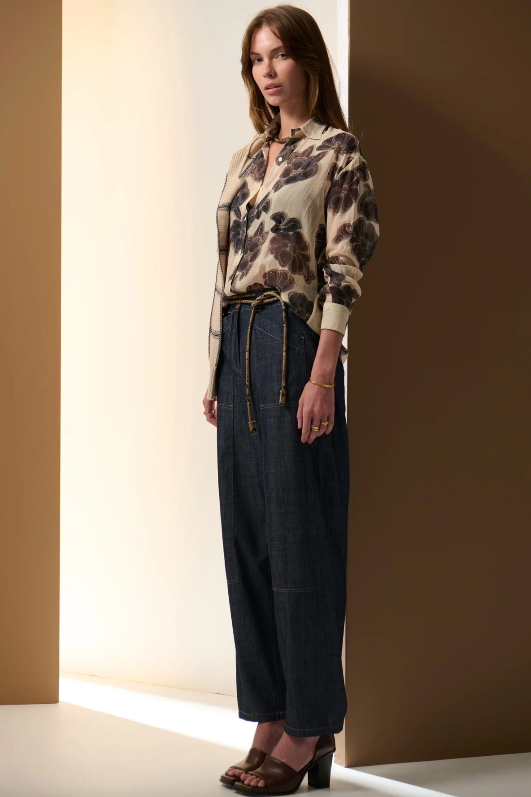 Amara Silk Shirt | Amara Print