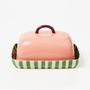 Bloomie Pink Butter Dish
