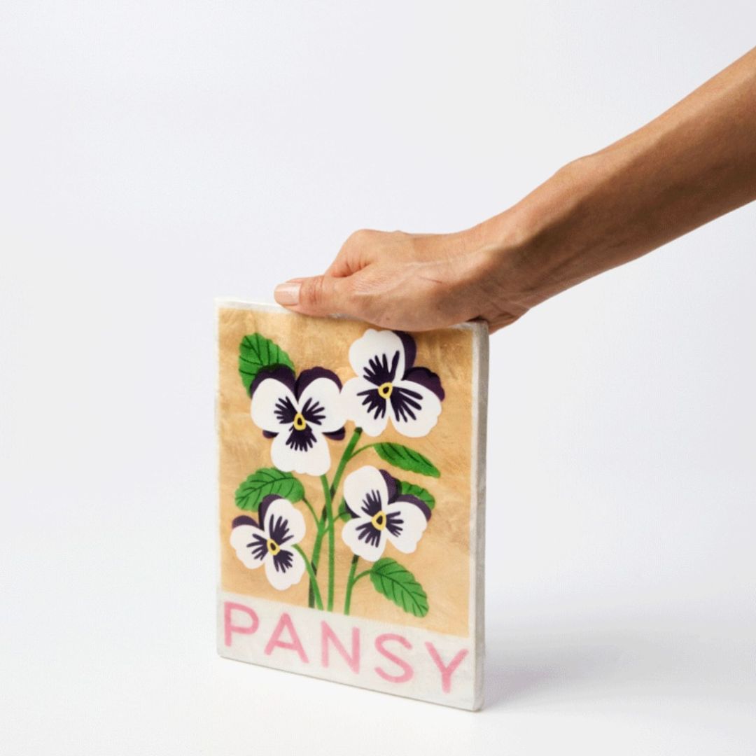 Market Wall Art | Pansy