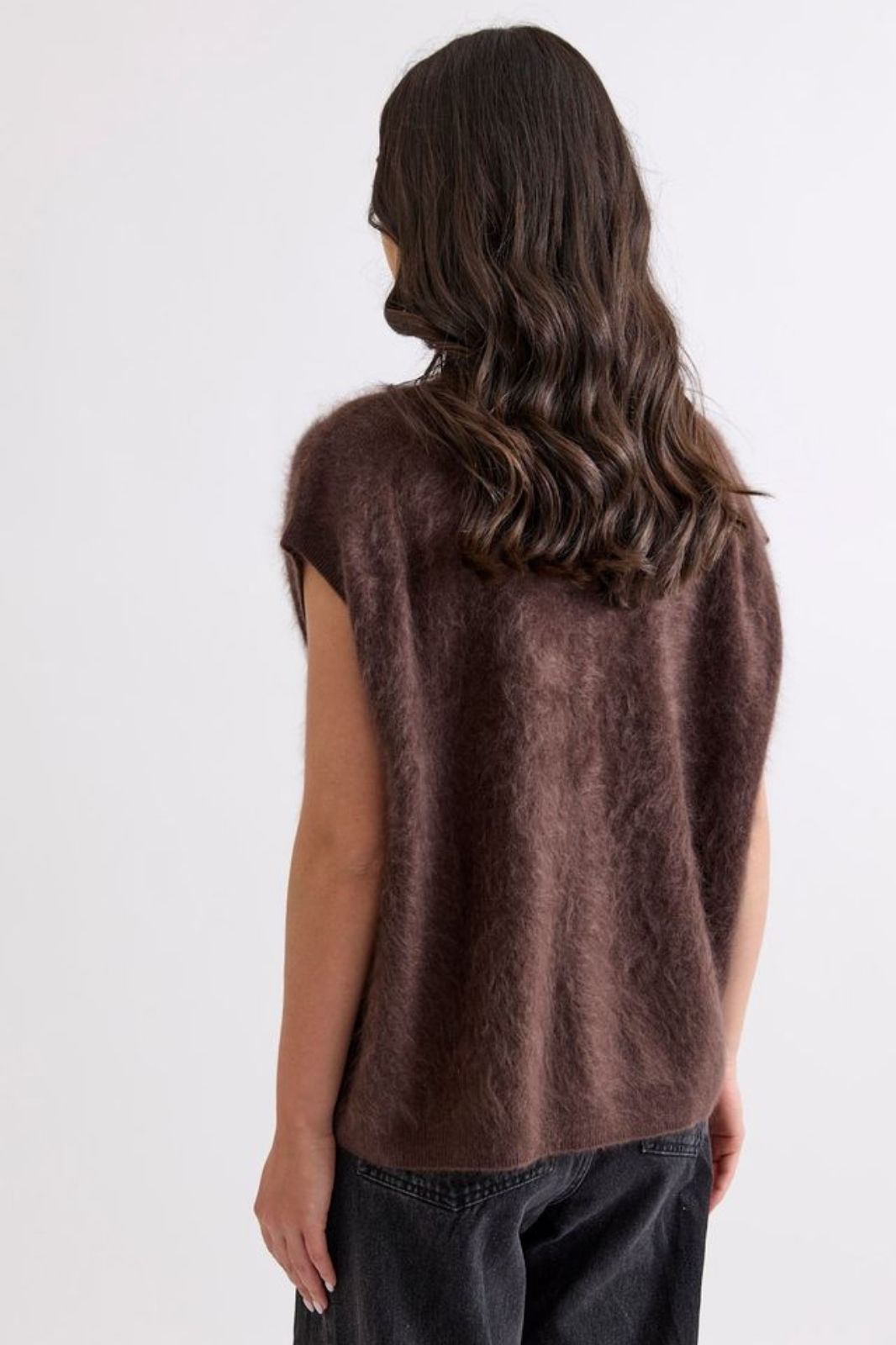 Gretta Vest | Dark Chocolate