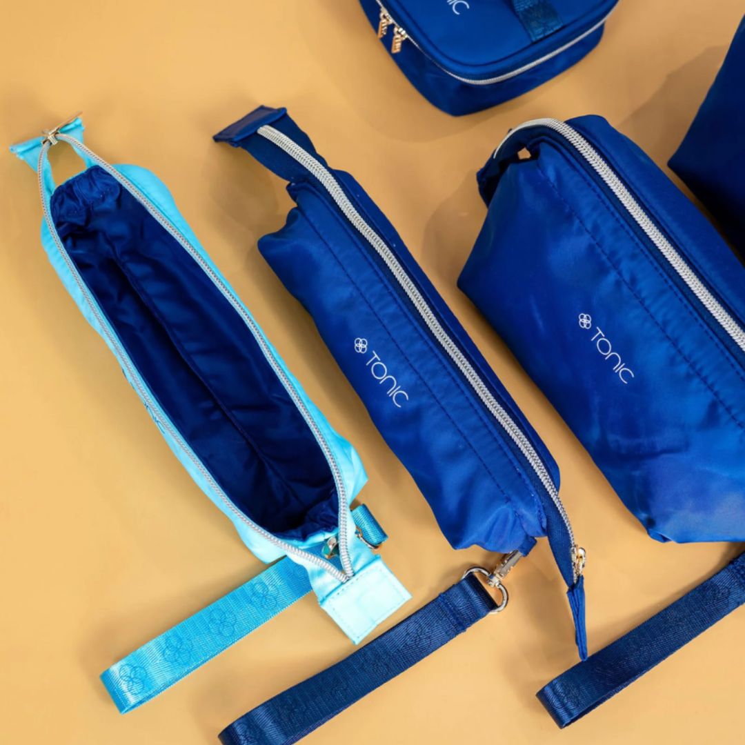 Small Makeup Bag | Aqua