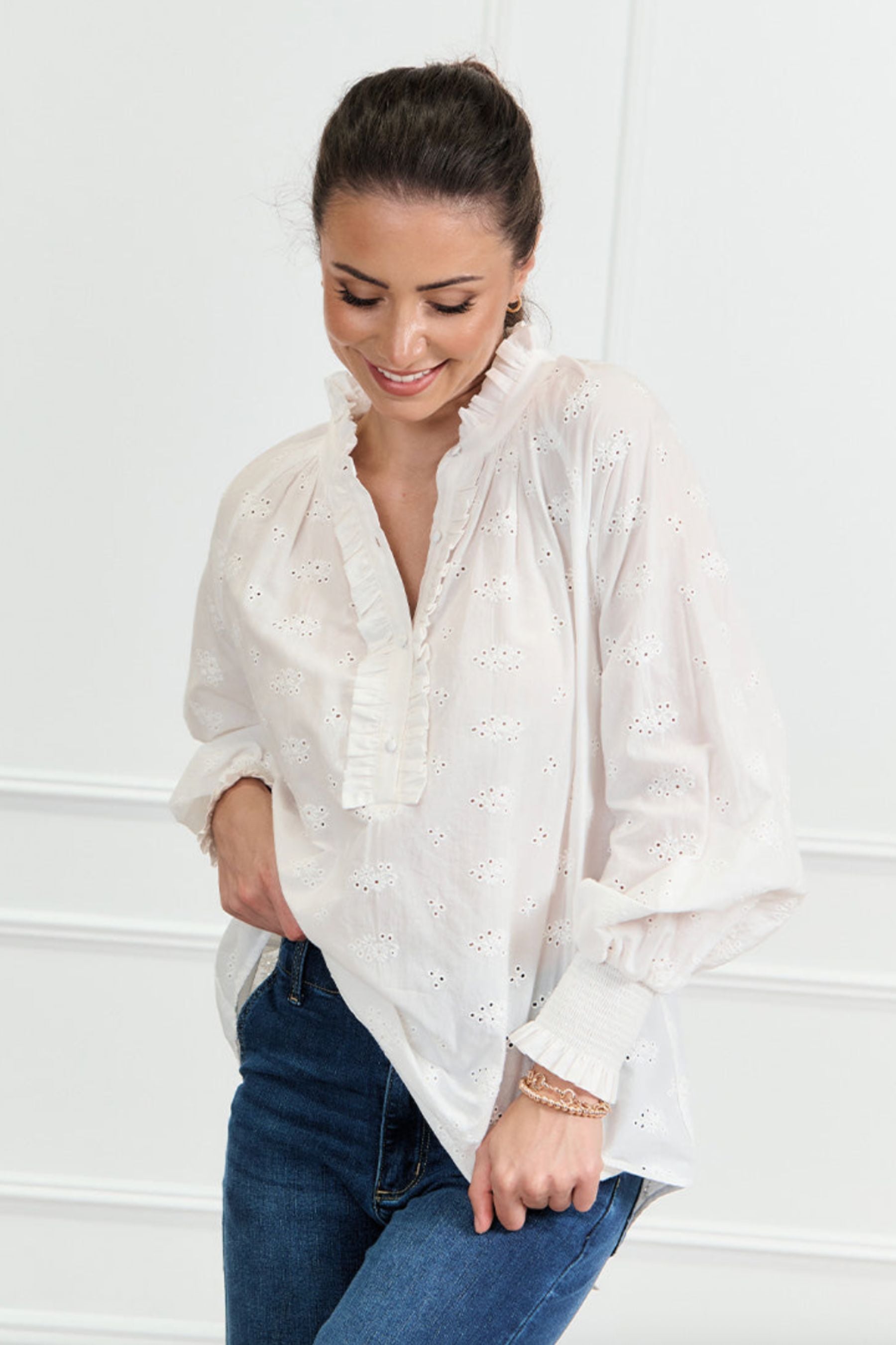 Amelia Lace Blouse