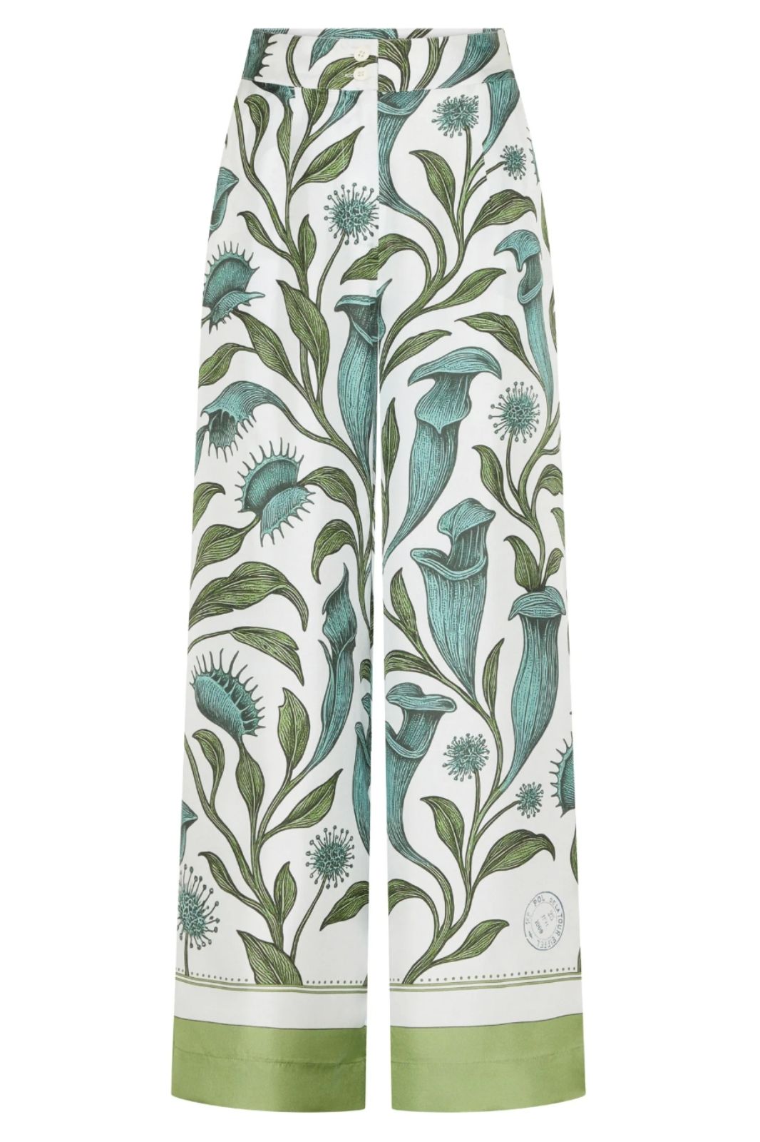 Linne Pant | Linne Border Print