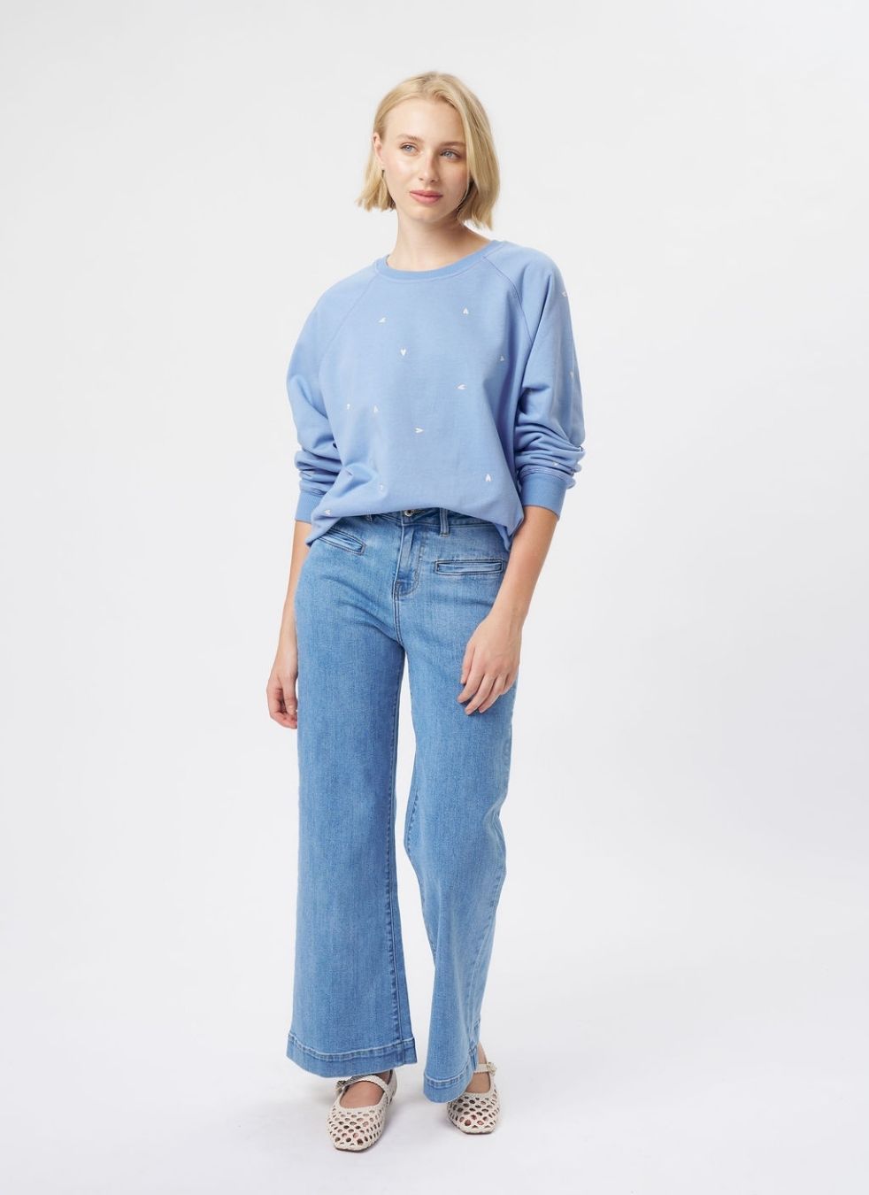 Freya Jean | Heart 70's Blue