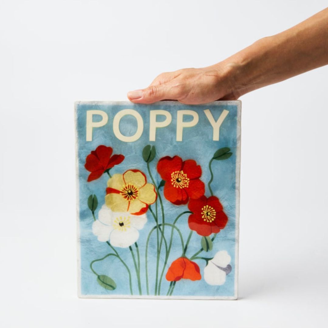Market Wall Art | Poppy