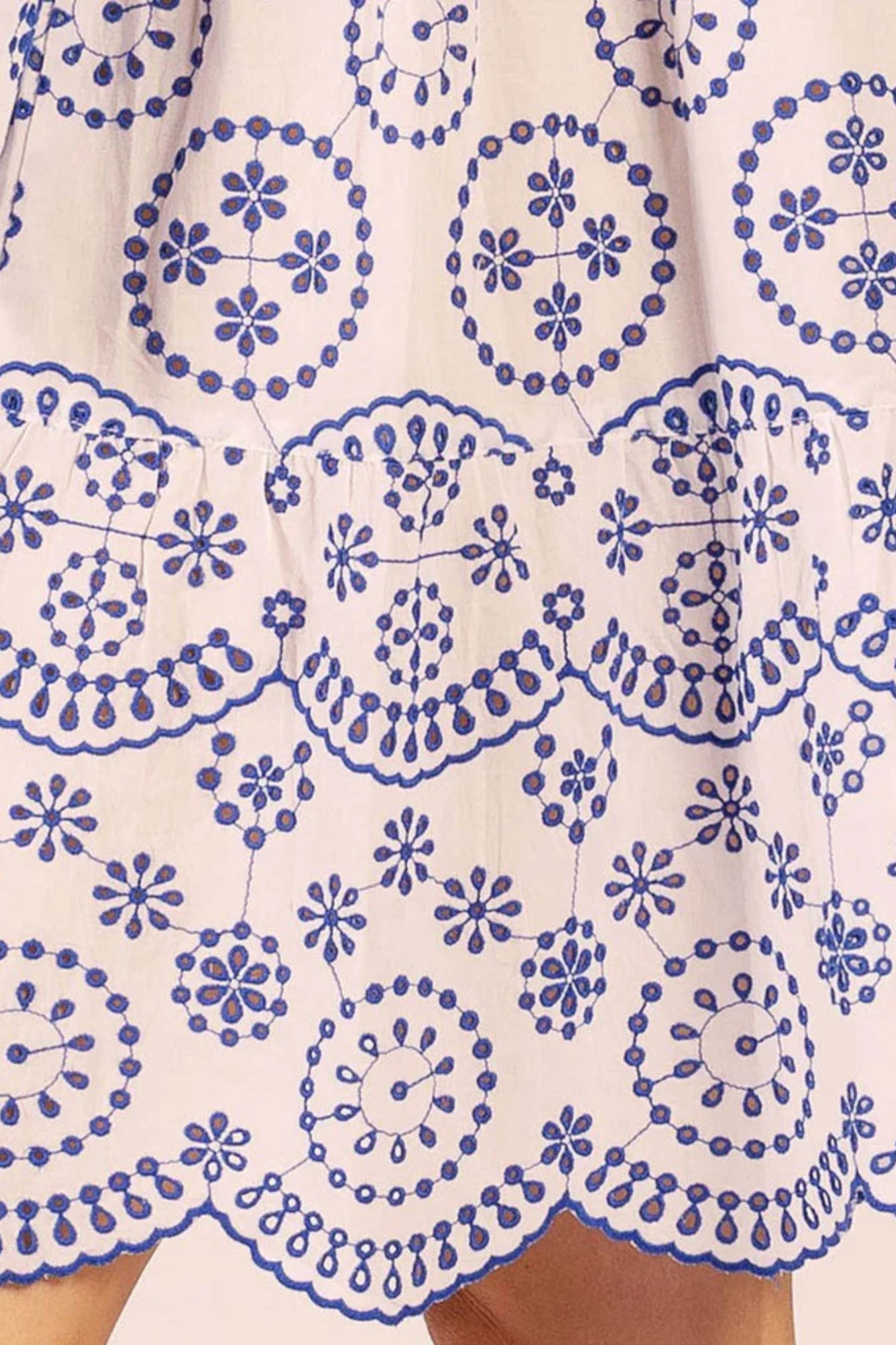 Morocco Midi | Lace Blue