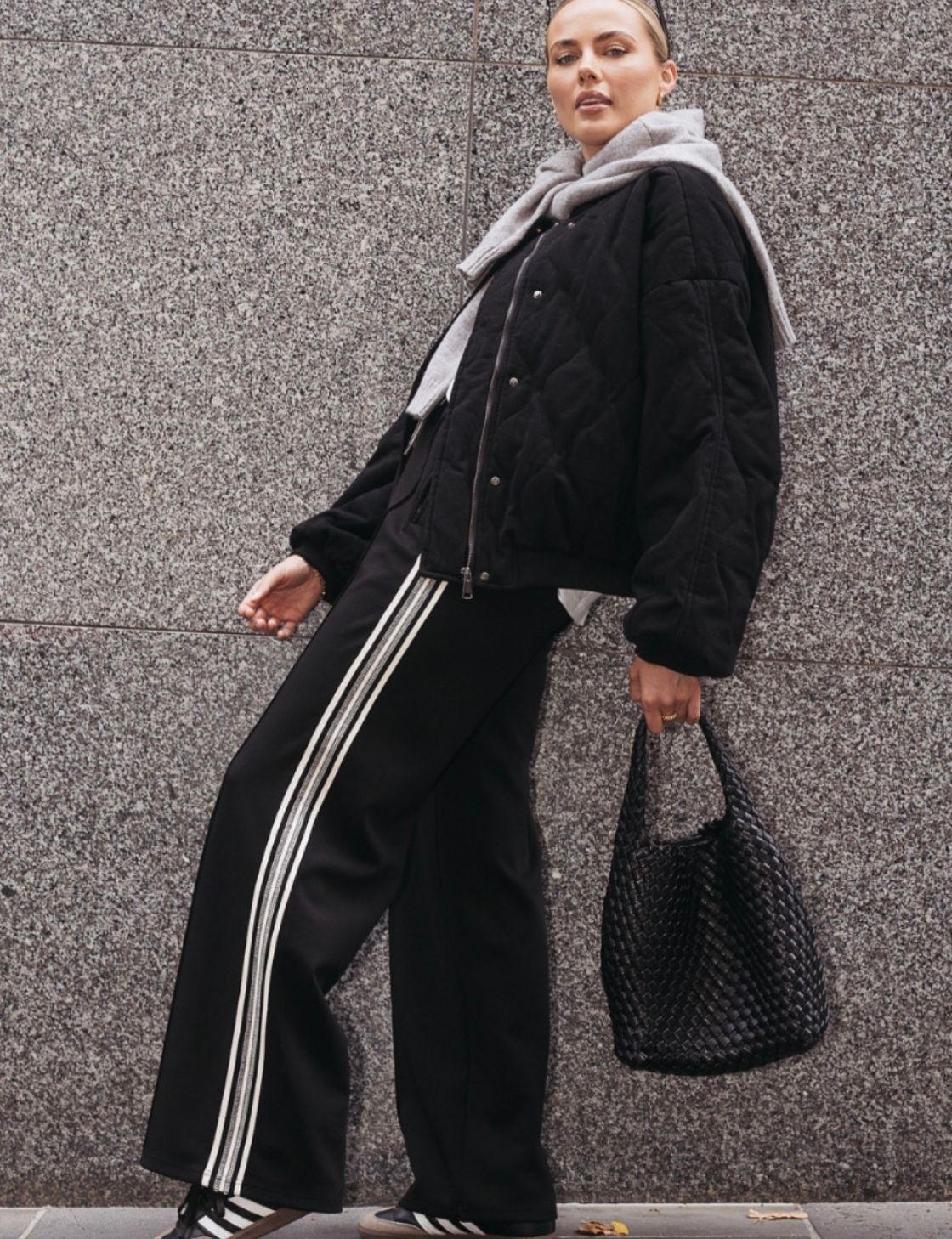 Asher Quilted Jacket | Black